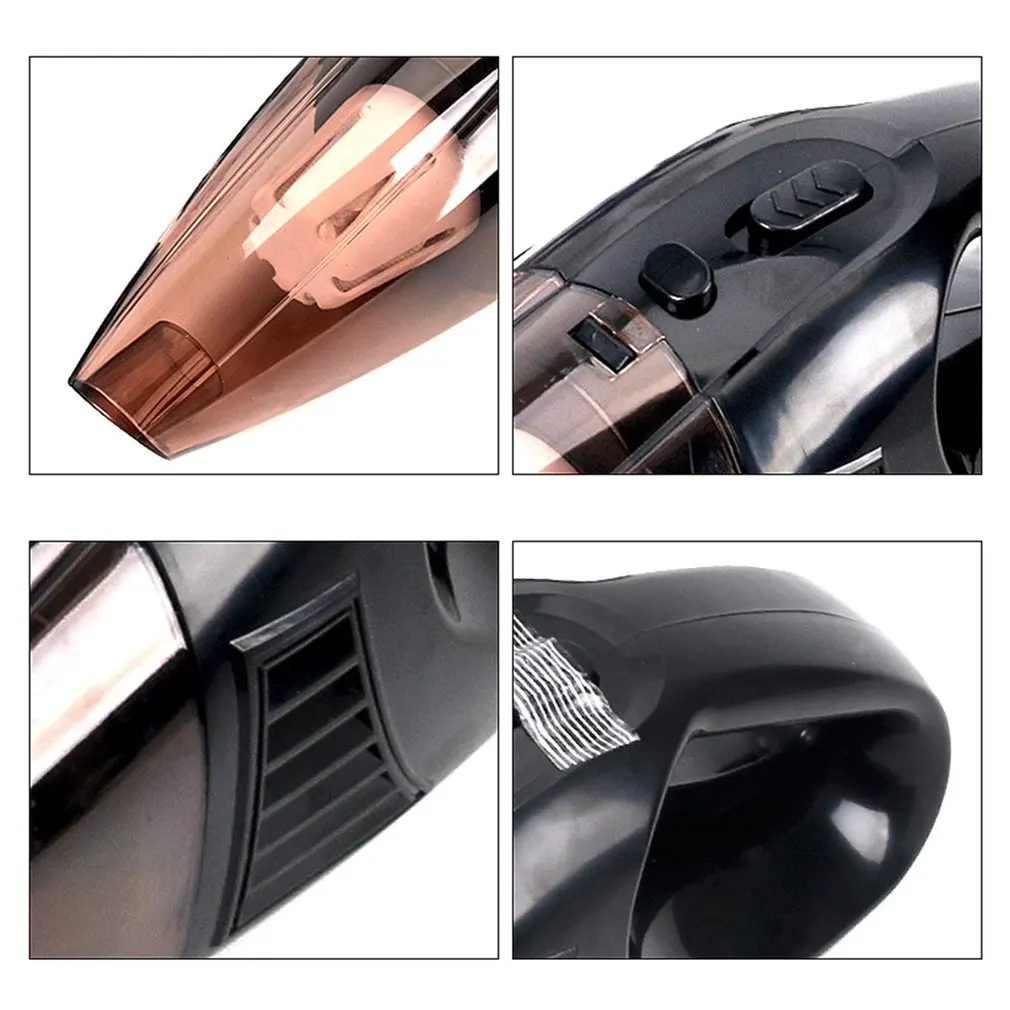 

Handheld Vacuum Cleaner Cordless Powerful Cyclone Suction Portable Rechargeable Vacuum Cleaner Quick Charge Car Home Pet Hair