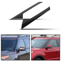 1 pair for 2011 19 ford explorer windshield plastic frame outer trim pillar molding right left side auto exterior accessories