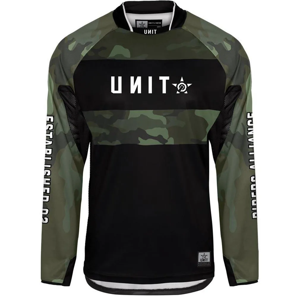 2019 скоростная мото Джерси Кросс горный велосипед MX DH трикотаж быстросохнущая BMX