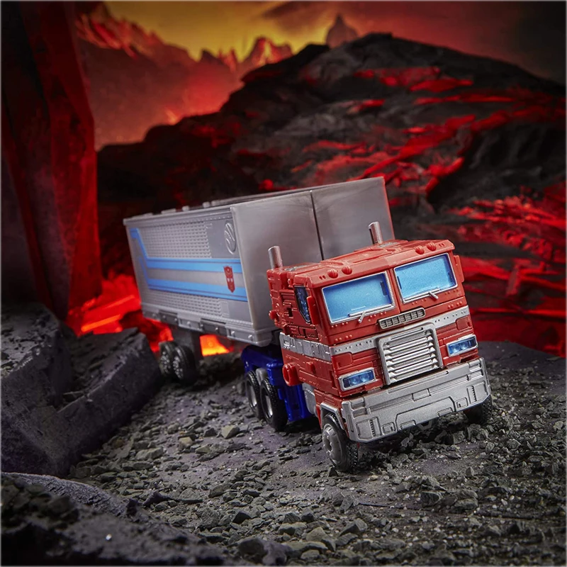 

Hasbro Transformers Toys Generations War for Cybertron Kingdom Leader Wfc-K11 Optimus Prime Action Figure 7-Inch Collection Gift