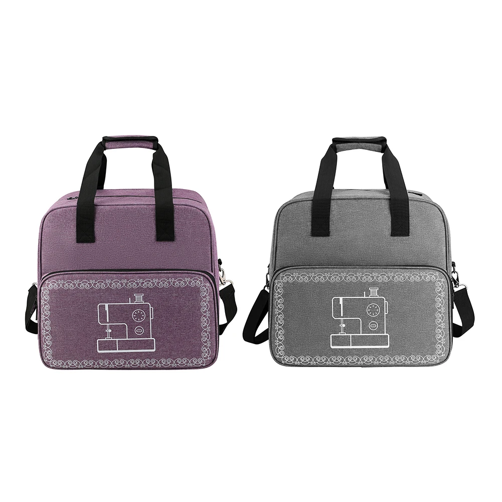 Bolsas de mano de bolsillo para herramientas de costura, bolsos de mano pr&aacute;cticos, multifunci&oacute;n, a prueba de agua, para almacenamiento de m&aacute;quina de coser con estuche de bolsillo m&uacute;ltiple-4