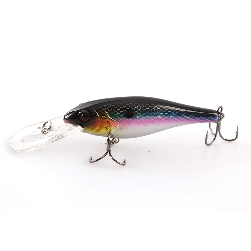 8 3 г приманка для длинного литья Воблер мелкой рыбы crankbait пластиковая жесткая