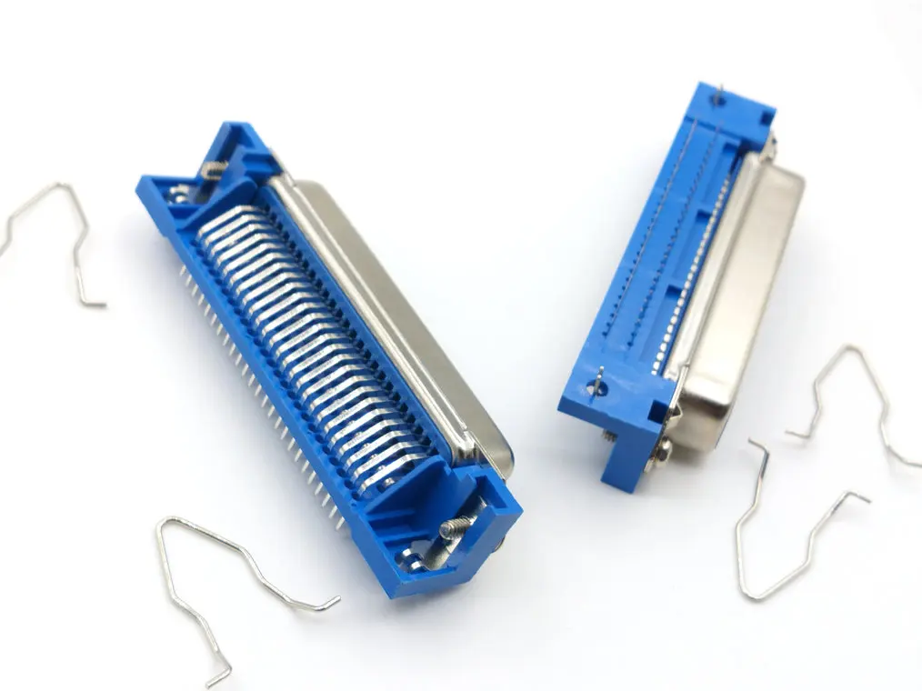 20 штук женский Centronics разъем 57 серии 36PIN/50Pin 90 градусов печатного монтажа DIP Тип