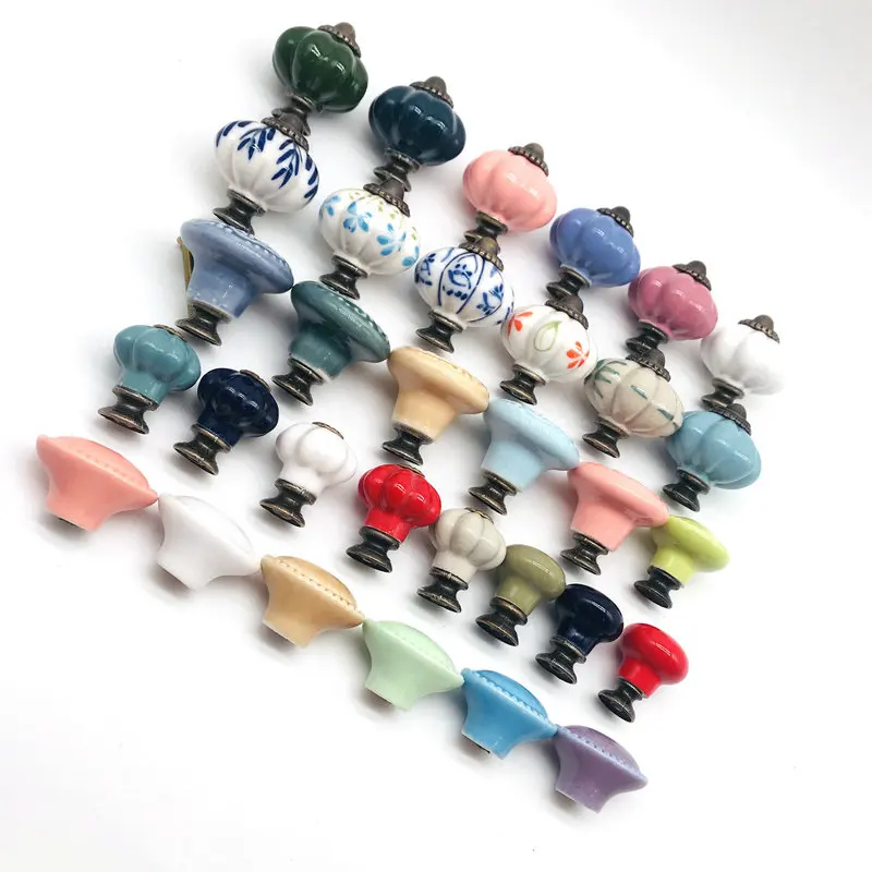 Различные современные Стиль тыквы Форма Одно Отверстие Мебельные ящик шкафа