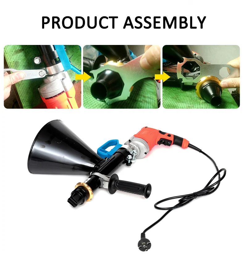 

Electric Mortar Grouting Gun Portable Cement Caulking Gun Filling Grouting Machine for Tuck Pointing, Brick Work, Grouting