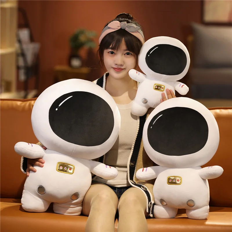 

30/50/60CM Kawaii Spaceman Astronaut Plush Doll Stuffing Girl Play House Toy Family Decoration Holiday Gift