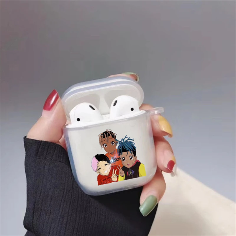 Сок Wrld смерти гонка за любовь чехол для Apple airpods s 1 2 Чистый Мягкий Чехол музыки