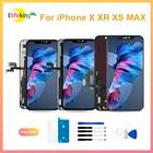 ЖК-дисплей класса A + для iPhone 5 5S 5C 6 6S 7 8 Plus, сенсорный экран в сборе, Замена для iPhone X, XR, XS, 11 Pro Max, True Tone
