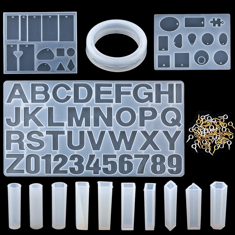 Набор эпоксидная смола форма Наборы силиконовой эпоксидной формы набор