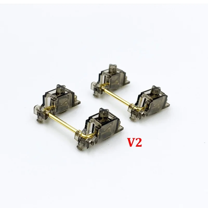 

UROCK Stabilizers V2 Screw-in Keyboard Smokey Stabilizers with Special Design No Dropping Wire