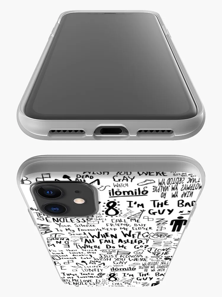 Чехол Billie Eilish i для iPhone 11 X XS Max XR с милым котом том iphone 8 7 6 6S Plus мягкий силиконовый