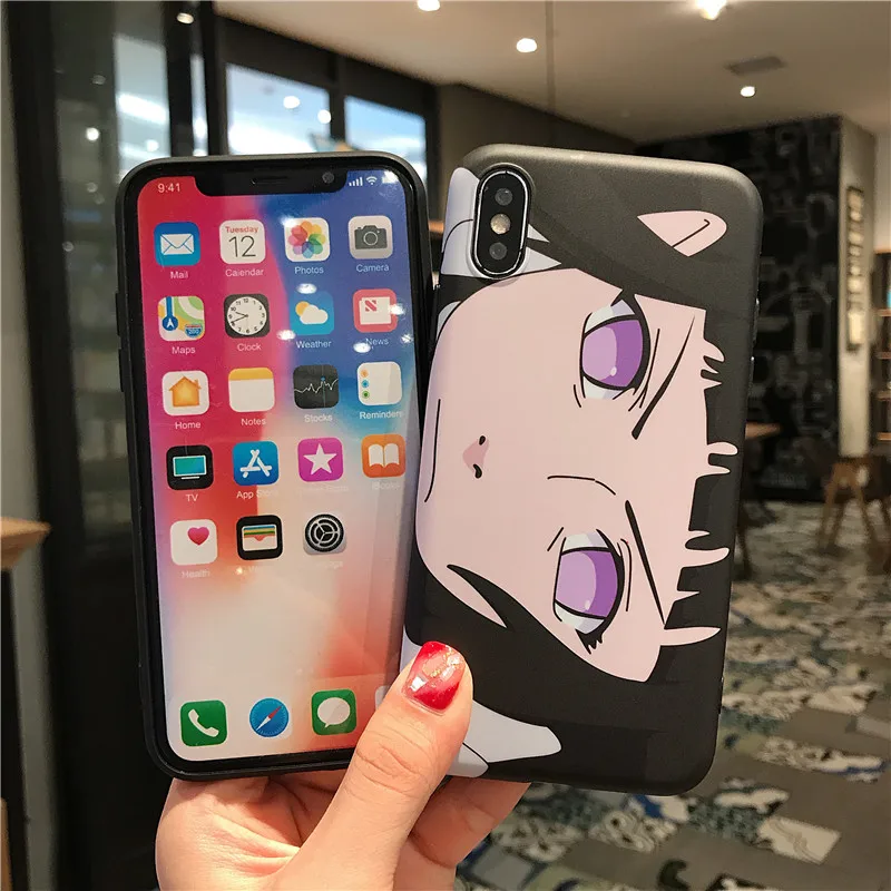 Чехол для iPhone 11 pro X XR XS MAX 7 8 8plus 6 6S PLUS чехлы из японского аниме Naruro hyooga Hinata Byakugan