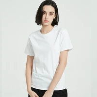 summer short sleeve t shirt women cotton simple solid loose tees female o neck basic bottoming shirt tops verano mujer 2022