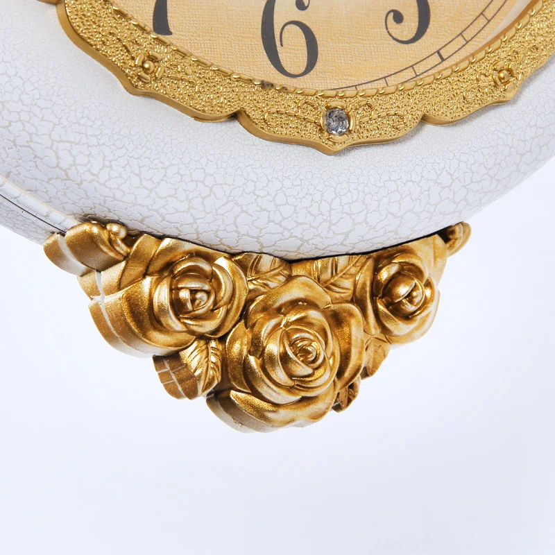 Настенные часы Павлин современный дизайн двухсторонний 3D гостиная европейские