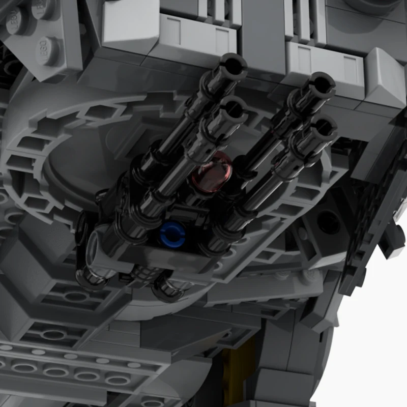 

MOC Building Block Star Series Space Wars All-Terrain Tactical Command Walker Small particle Assembly Toy Birthday Gift 7631PCS