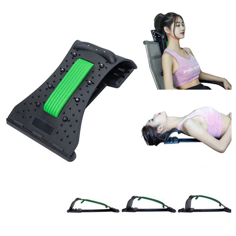 Магнитный массажер для шеи и спины растягивающий многоуровневый Регулируемый