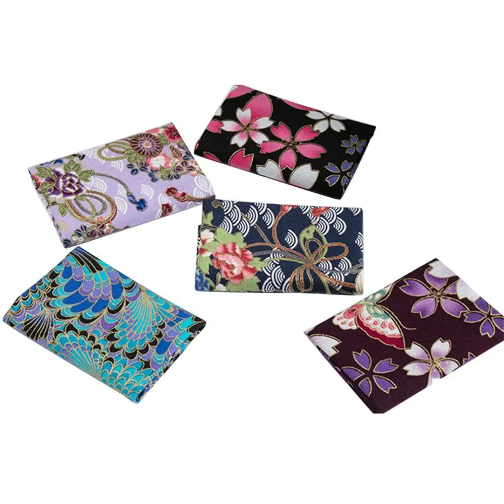 

5pcs 20x25cm Japanese Cotton Fabric Bundle For Patchwork Sewing Dolls Bags Needlework Material Sewing Fabric for DIY Crafting