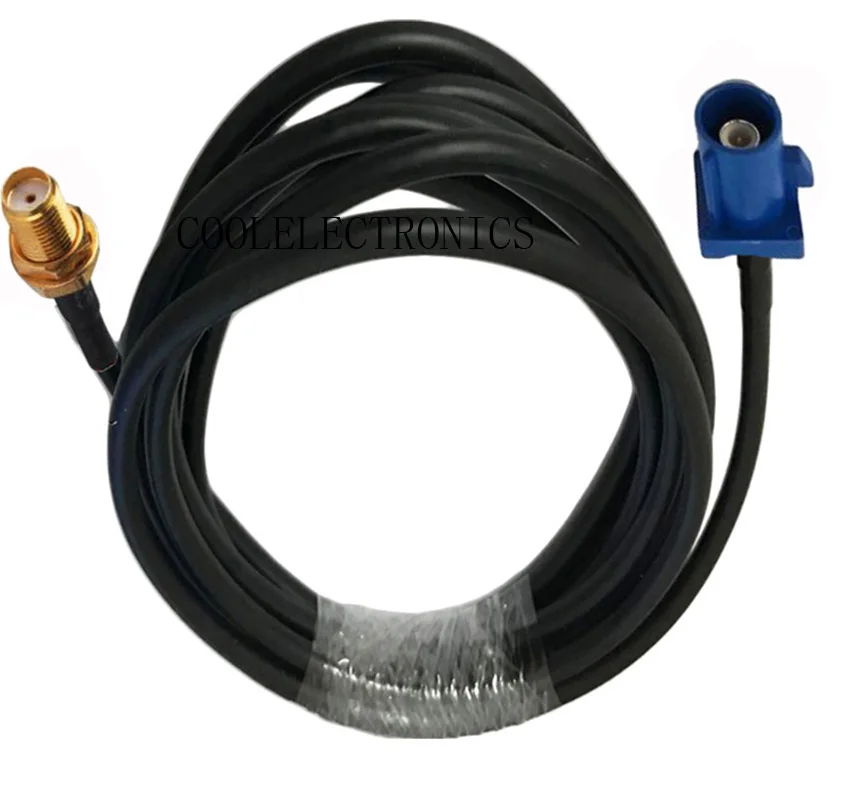 Коаксиальный Удлинитель GPS антенны LMR195 50 Ом SMA female Fakra C male RF 1 м 3 5 10 15 20 30