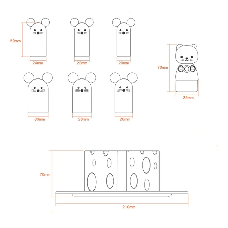 

Cat and Mouse Game Cheese Maze Children's Toys Early Education Fun Interaction for Toddler Boys Girls 4-10 Years Old