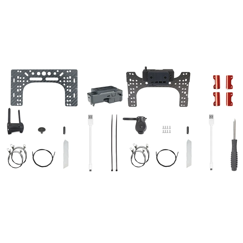 

Drone Clip Drop Kit Payload Delivery Double Release Thrower for 3A/3P/3SE 2/3S