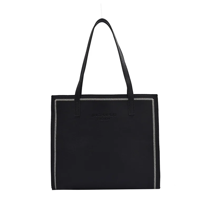 

Large bag new tide Korean version of Joker messenger bag simple tote bag fashion large capacity shoulder bag