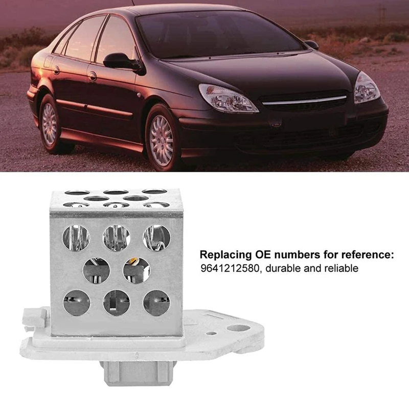 Вентилятор двигатель резистор 9641212580 для Citroen Berlingo C5 Peugeot 206 307 406 807 эксперт партнер