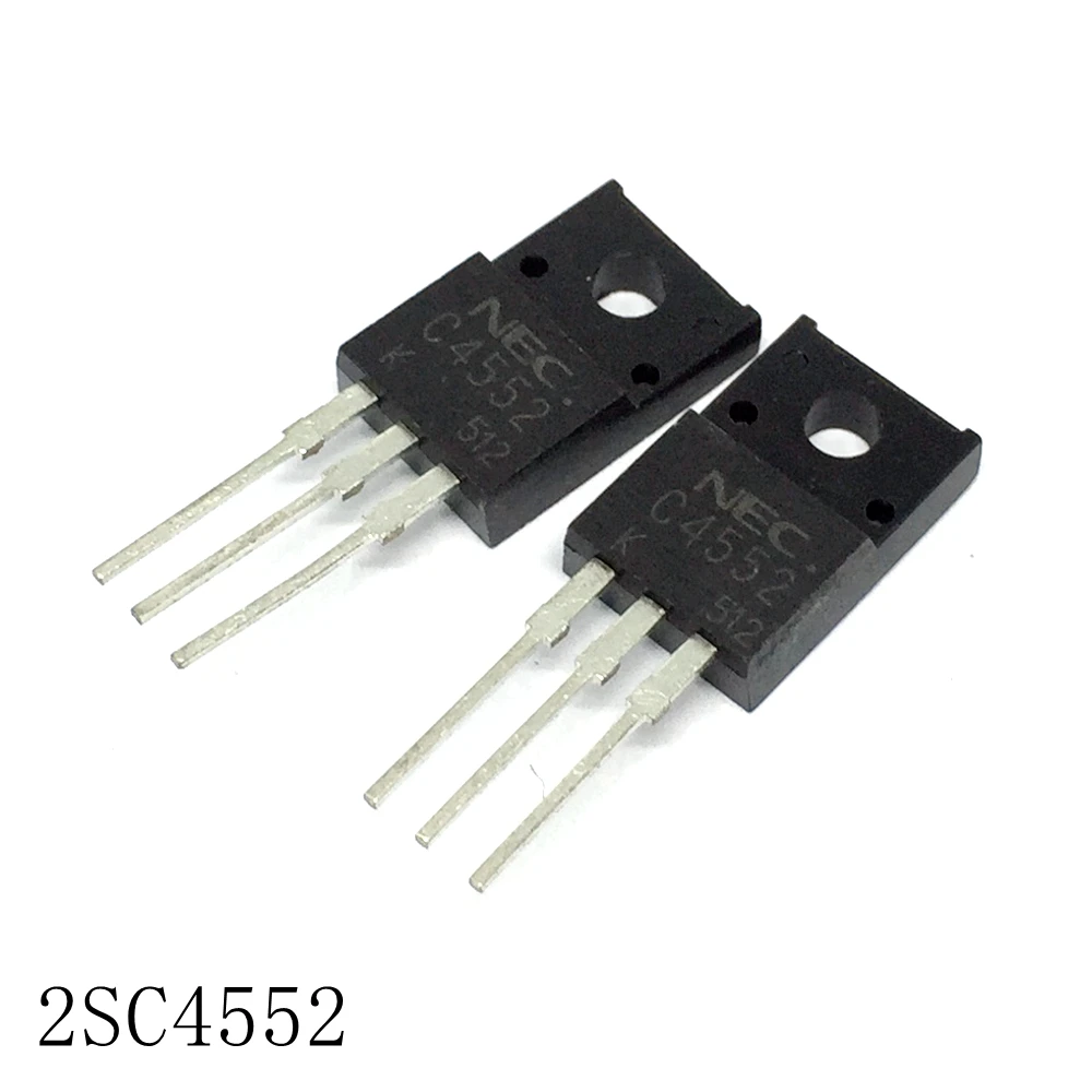 Высокоскоростной импульсный транзистор 2SC4552 TO 220F 15A/100V 10 шт./лот|Приборы для