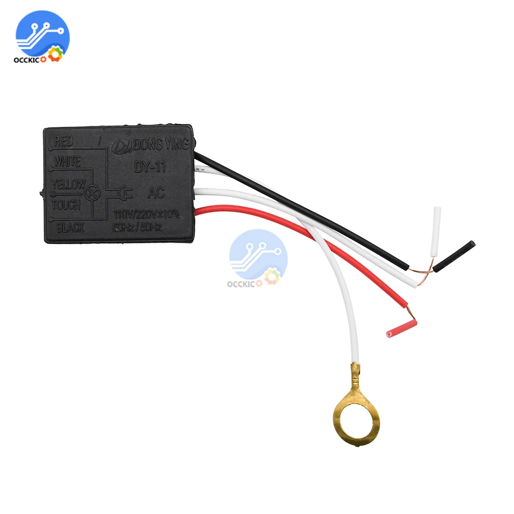 Сенсорный выключатель 1/3 канала AC 220 В 50 Гц светильник лампа включение сенсорное