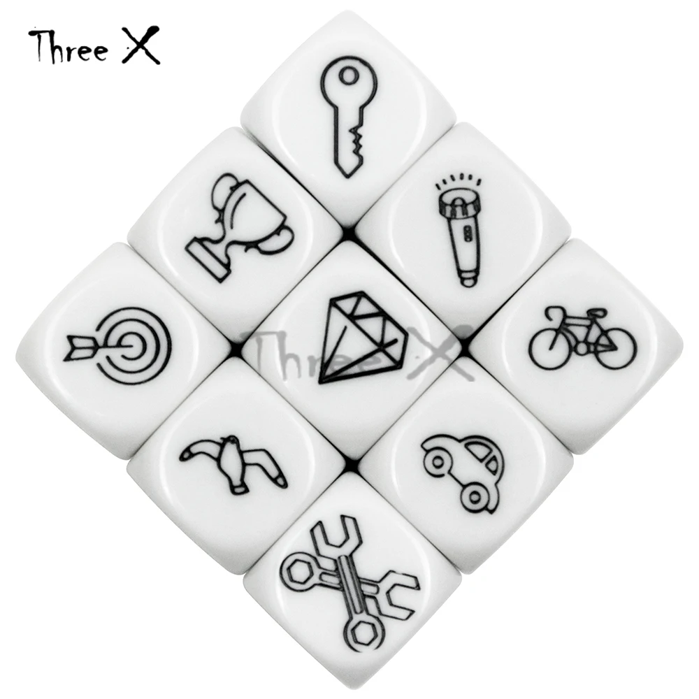 Говорящая история игральные кости обучающая игрушка Английский правила