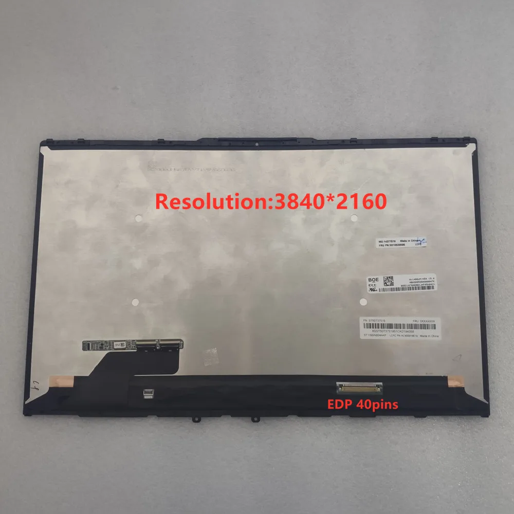 14 &quotдюймов LP140WF9 SPE2 NV140QUM N54 ЖК-дисплей с цифровым преобразователем сенсорного