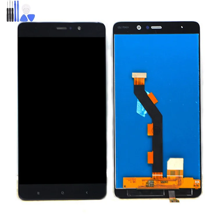 Оригинал для 5 7 &quotXiao mi 5S Plus ЖК дисплей + сенсорная панель дигитайзер с рамкой Xiaomi