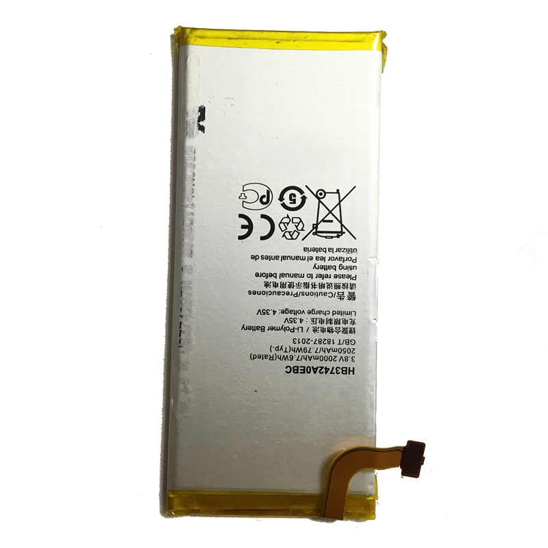 Phone Battery HB3742A0EBC 2050mAh For Huawei Ascend P6 P6-U06 P6-c00 P6-T00/ G6 G620 G621 G620s G630 Batteries | Мобильные телефоны