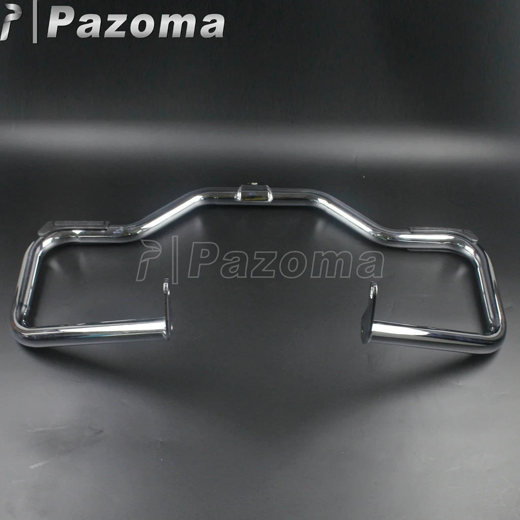 32 мм хромированный аварийный бампер для шоссе защита двигателя Harley Softail Fat Bob Deluxe