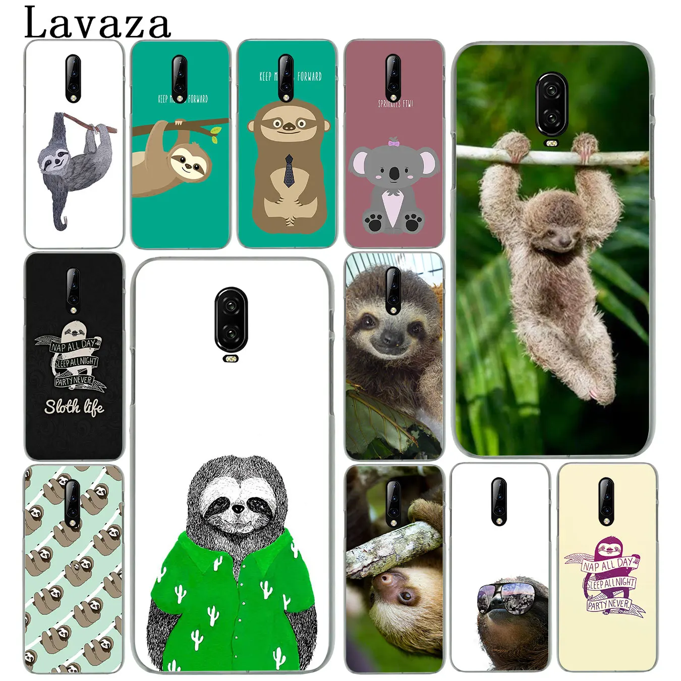 Милый веселый мультяшный жесткий пластиковый чехол для телефона Oneplus 7 7T Pro 6 6T 5 5T