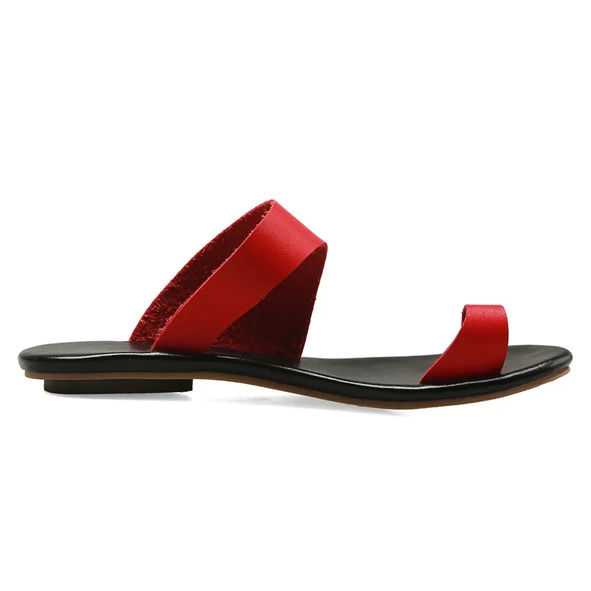 Летние туфли Женские сандалии на плоской подошве Шлепанцы Сандалии Маленькие