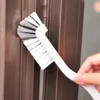 Щетка для чистки кухни, ванной, туалета, аксессуары для чистки, портативная щетка, угловая щетка, 1 шт., инструменты для изгиба скребок с ручкой