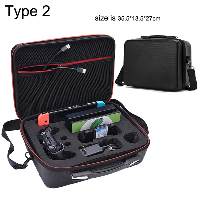 Портативный жесткий чехол для игры Nintendo Switch EVA переносная водонепроницаемая