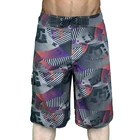 Мужские пляжные шорты из искусственной кожи с ворсистой вставкой, штаны для фитнеса, Шорты для плавания, шорты для серфинга, новинка 2021