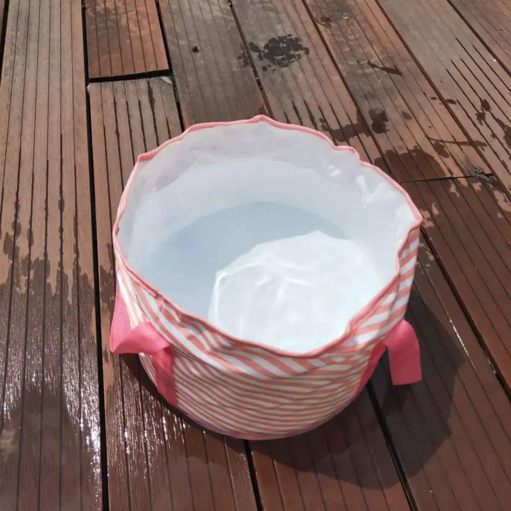 

20L Outdoor Folding Buckets Multifuntion Camping Fishing Bucket Portable Camping Travel Collapsible Storage Bags