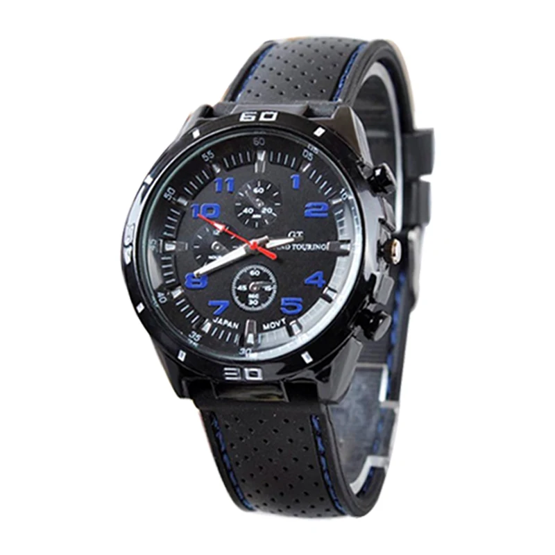 2019 Роскошные Брендовые мужские часы аналоговые кварцевые модные повседневные