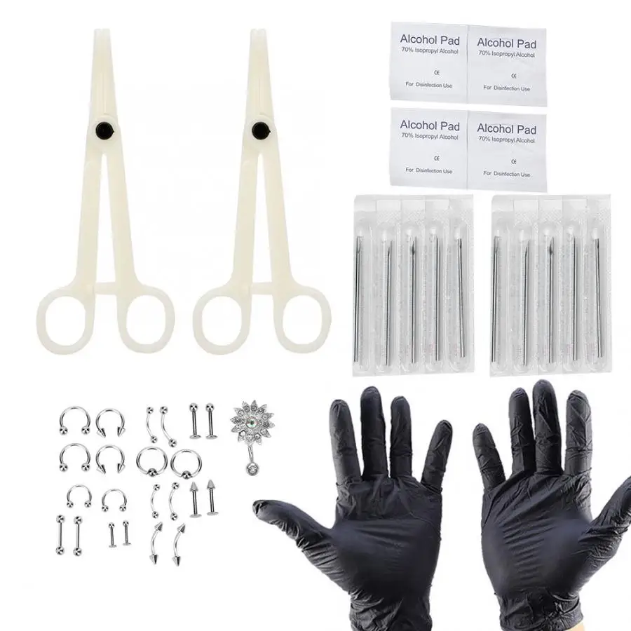 Новое поступление кольца для пирсинга в виде подсолнуха одноразовые бриллианты