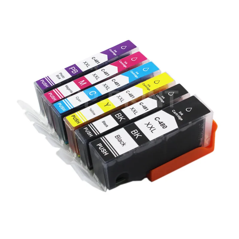 UP PGI-480 CLI-481 PGI480 481 compatible Ink Cartridge For Canon PIXMA TR7540 TR8540 TS8140 TS6140 TS9140 full with ink | Компьютеры и