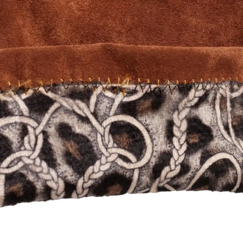 Женские уличные замшевые ботинки Taoffen зимние эластичные сапоги больших размеров