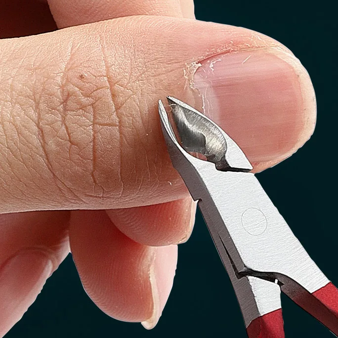 Пинцет для кутикулы ногтей кусачки удаления омертвевшей кожи инструмент