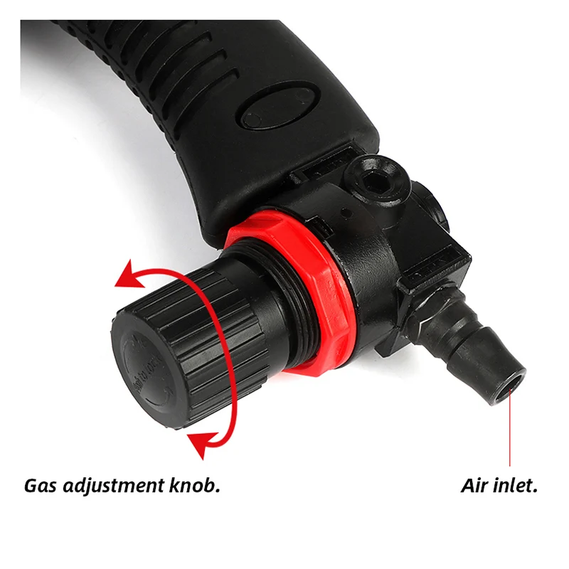 310 мл Регулируемый пневматический Стекло клеевого пистолета воздушный