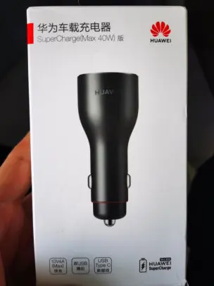Оригинальный Автомобильный зарядник HUAWEI CP37 40 Вт макс. 10 В 4 а двойной USB 5 А с