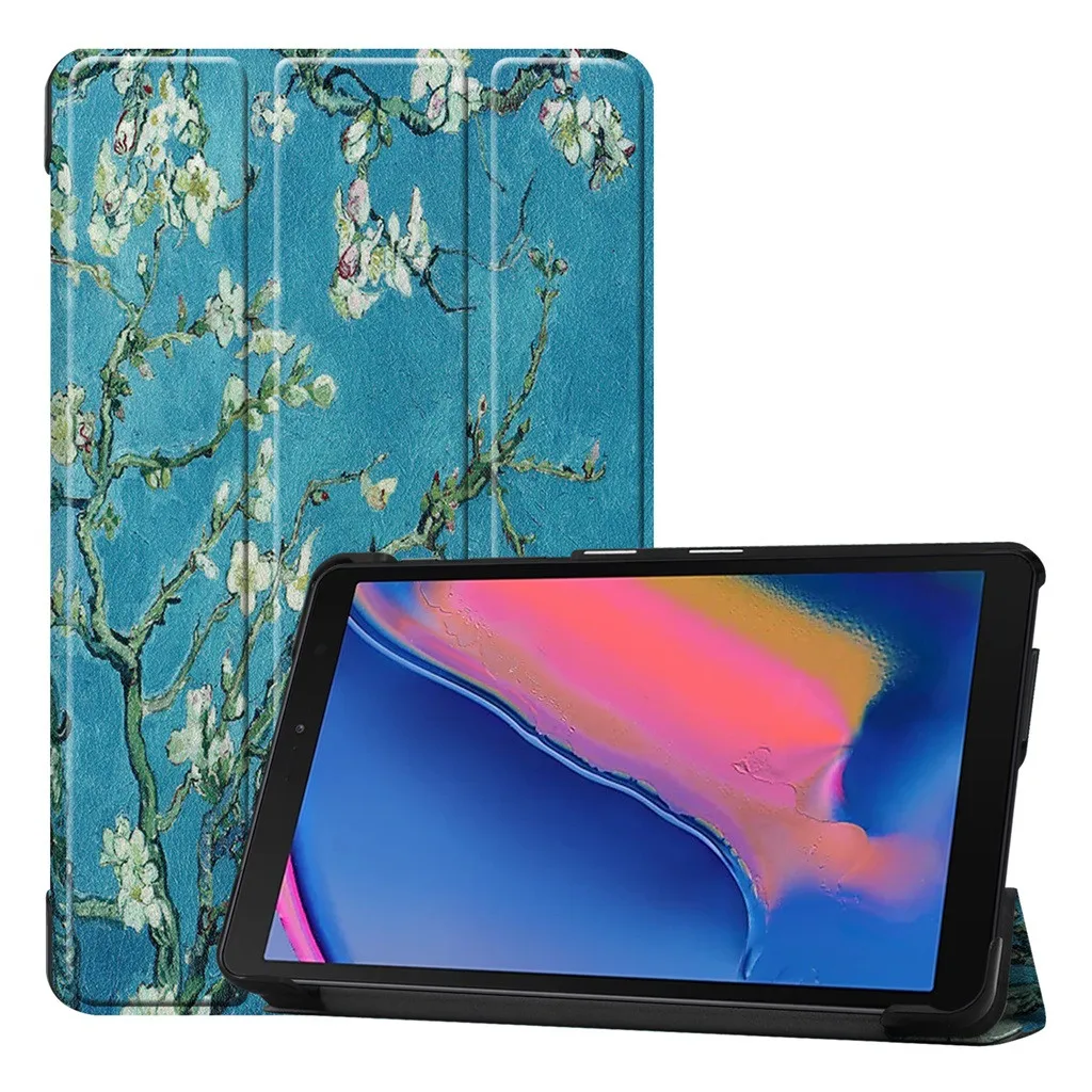Ультратонкий чехол Mosunx для Samsung Galaxy Tab A 8 0 2019 P205/P200 кожаный чехол-подставка 726 #2 |