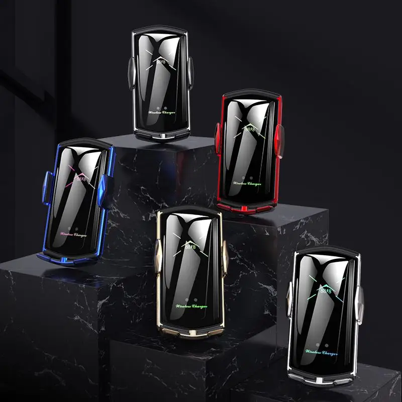 E6 автомобильное беспроводное зарядное устройство с магнитной присоской 3 в 1