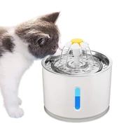 cat water fountain dog drinking bowl pet usb automatic water dispenser super quiet drinker auto feeder led light