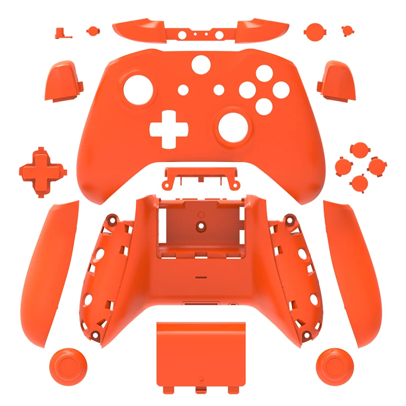 Оболочка для Xbox One тонкий Замена Полный в виде ракушки и пуговицы Mod Kit Матовый контроллер обложку Корпус для Xbox One S тонкий